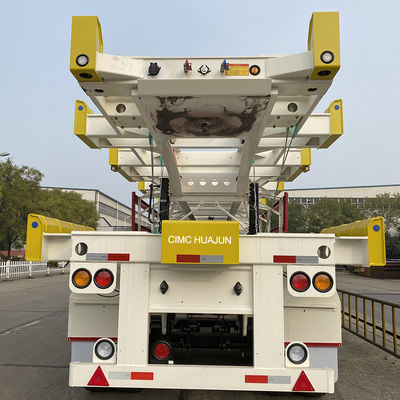 45tons 60tons 40ft 45ft コンテナのためのターミナルセミトレーラー 40ft コンテナ容量