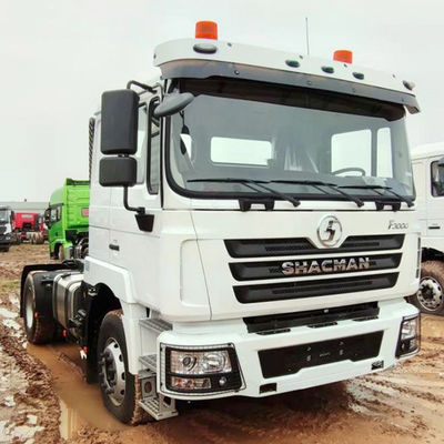 WEICHAI エンジンシャックマン 4X2 31-40トンの物流輸送のための高キャビンのトラクター