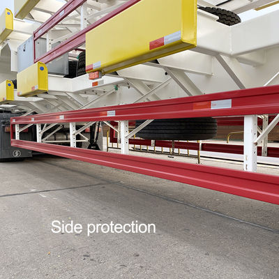 45tons 60tons 40ft 45ft コンテナのためのターミナルセミトレーラー 40ft コンテナ容量