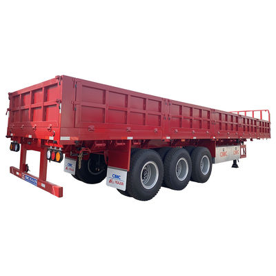 13000*2550*2280mm 3軸貨物半トレーラー 60トンのQ345またはHG700