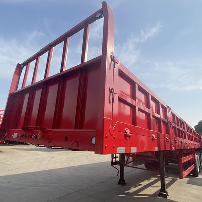 13000*2550*2280mm 3軸貨物半トレーラー 60トンのQ345またはHG700