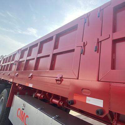 13000*2550*2280mm 3軸貨物半トレーラー 60トンのQ345またはHG700