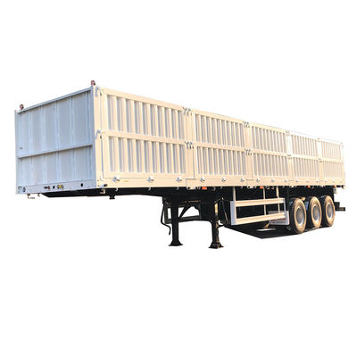 13T/14T/16T/20T BPW/FUWA 3軸の横壁付き平床半トレーラー