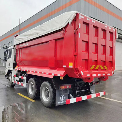 高馬力 351-450hp 50トンの輸送のためのシャックマン 6X4 U形ダンプトラック
