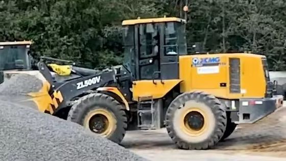 XCMG ZL50GN 5トンのホイールローダー フロントローダー 高効率の水力弁 XCMG