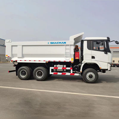 6x4 U形 ホワイト X3000 重貨車用ダンパー トラック 最大速度 40-55/75 KM/h