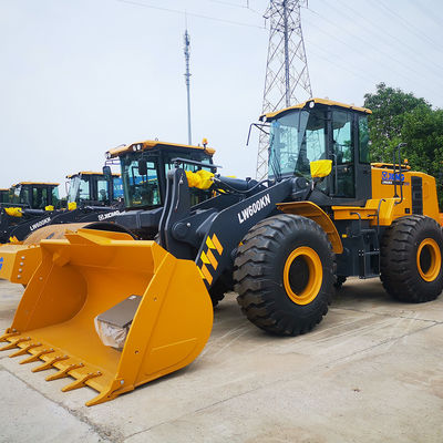 6トンのXCM-G LW600KNホイールローダー タイヤサイズ 23.5-25 設計 178kw