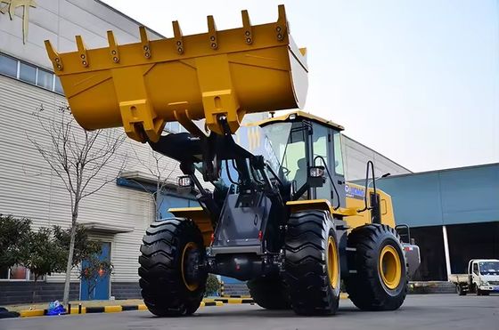 8000*3016*3515 寸法 LW500F 5 トンの車輪ロード機 鉱山ロード機 ワイチャイ/カミングスエンジン