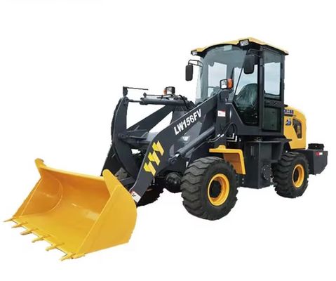 1500 kg LW156FV ミニチュアホイールローダー 1 トンの機械重量と23.5-25