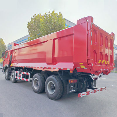 12 前向きシフト番号 Shacman 8X4 F3000 重機械用ダンプトラック フラットキャビ