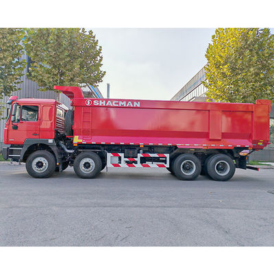 12 前向きシフト番号 Shacman 8X4 F3000 重機械用ダンプトラック フラットキャビ