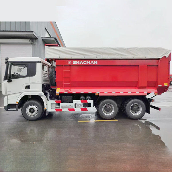 高馬力 351-450hp 50トンの輸送のためのシャックマン 6X4 U形ダンプトラック